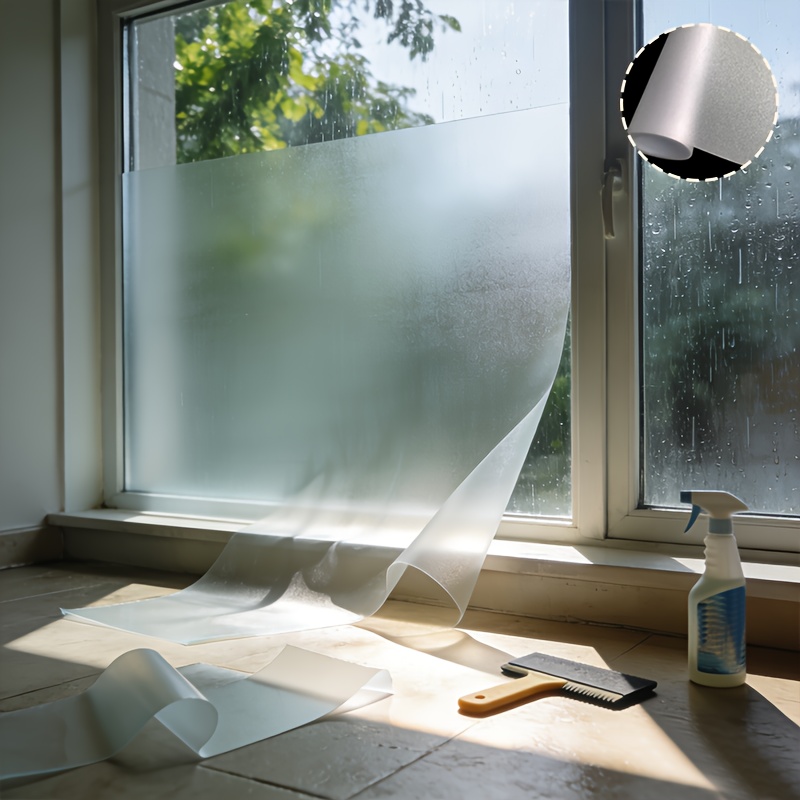 Tinted Window Film - Film de fenêtre givré mat pour