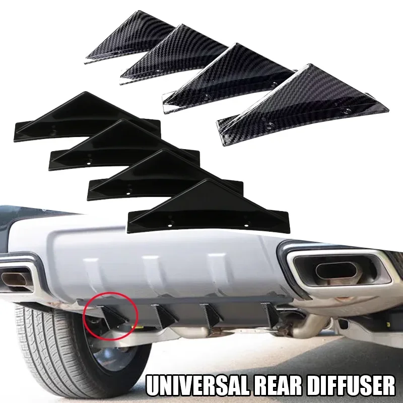 Car Accessories Lipa - Diffuseur universel 4 pièces pour pare-chocs