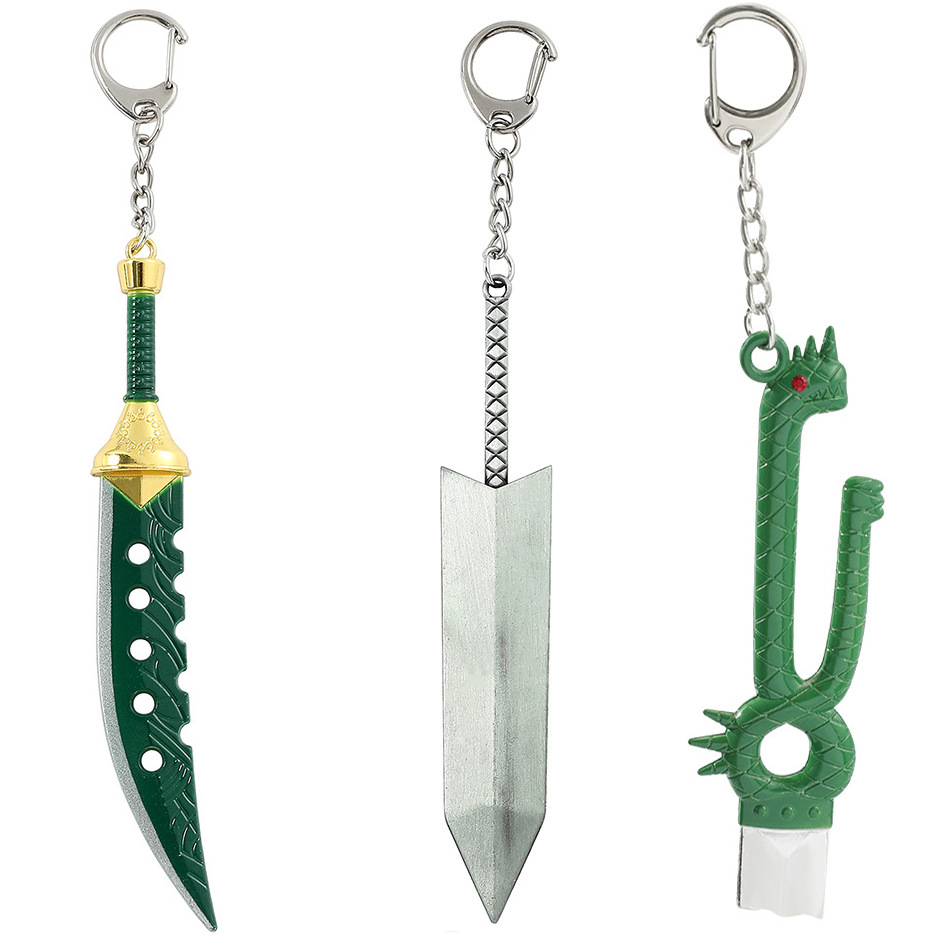 Car Accessories Gift Ideas - Porte-clés en métal avec personnage d'anime