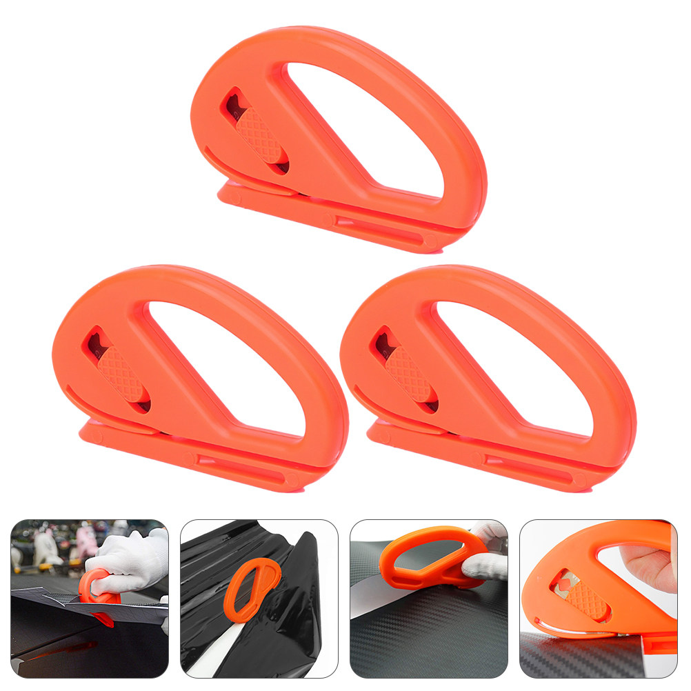 Tinted Window Film - 3 pièces de coupe-film vinyle de