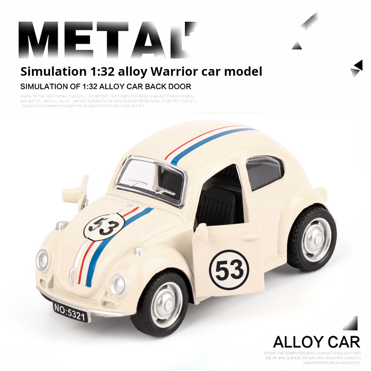 Car Accessories Thailand - Modèle de tricycle thaïlandais en alliage