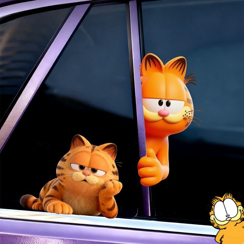 Car Accessories You Need - Autocollants Garfield dessin animé mignon et