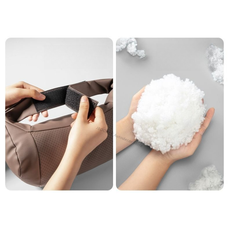 ‌ Oreiller de cou en cuir pour - Car Accessories Nearby avis et prix